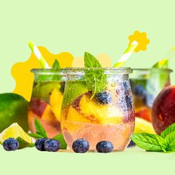 Zöld teás limonádé cukormentesen